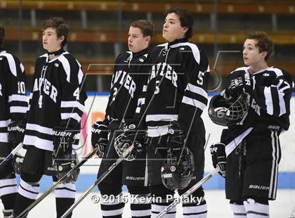 Thumbnail 3 in Xavier vs. Darien (CIAC D1 Semiinal) photogallery.