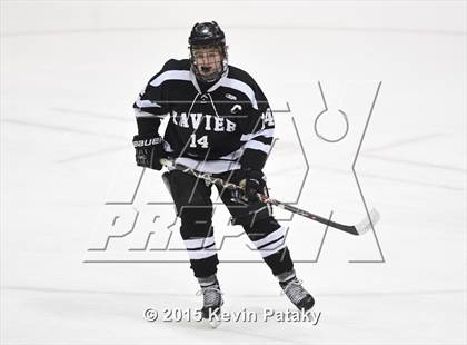 Thumbnail 3 in Xavier vs. Darien (CIAC D1 Semiinal) photogallery.