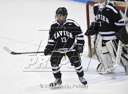 Thumbnail 3 in Xavier vs. Darien (CIAC D1 Semiinal) photogallery.