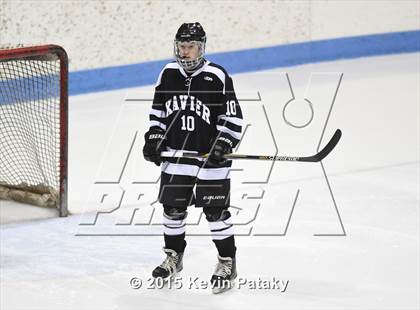 Thumbnail 1 in Xavier vs. Darien (CIAC D1 Semiinal) photogallery.