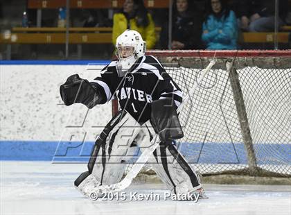 Thumbnail 3 in Xavier vs. Darien (CIAC D1 Semiinal) photogallery.