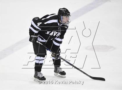 Thumbnail 2 in Xavier vs. Darien (CIAC D1 Semiinal) photogallery.
