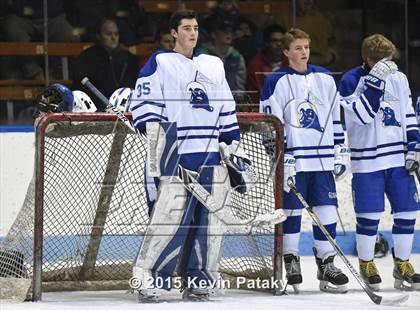Thumbnail 1 in Xavier vs. Darien (CIAC D1 Semiinal) photogallery.