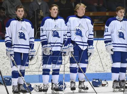 Thumbnail 2 in Xavier vs. Darien (CIAC D1 Semiinal) photogallery.