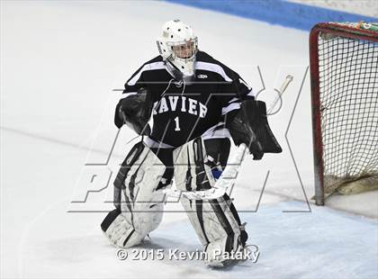 Thumbnail 2 in Xavier vs. Darien (CIAC D1 Semiinal) photogallery.