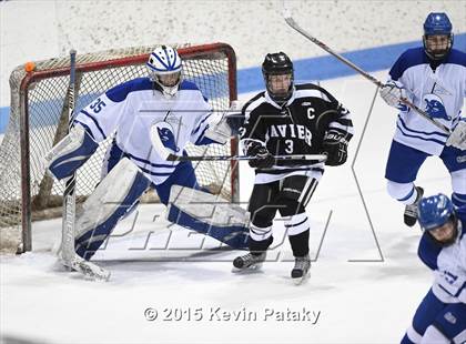 Thumbnail 1 in Xavier vs. Darien (CIAC D1 Semiinal) photogallery.