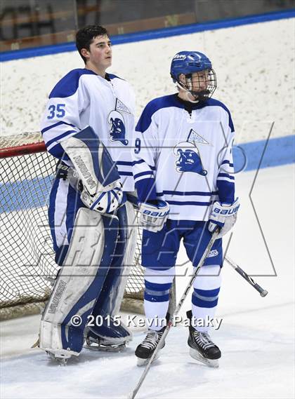 Thumbnail 1 in Xavier vs. Darien (CIAC D1 Semiinal) photogallery.