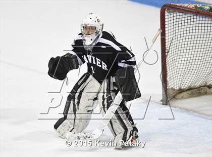 Thumbnail 2 in Xavier vs. Darien (CIAC D1 Semiinal) photogallery.