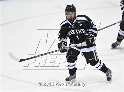 Thumbnail 1 in Xavier vs. Darien (CIAC D1 Semiinal) photogallery.