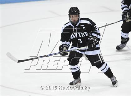 Thumbnail 3 in Xavier vs. Darien (CIAC D1 Semiinal) photogallery.