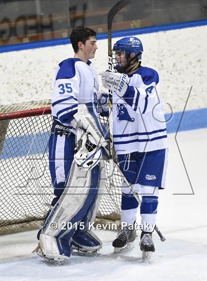 Thumbnail 2 in Xavier vs. Darien (CIAC D1 Semiinal) photogallery.