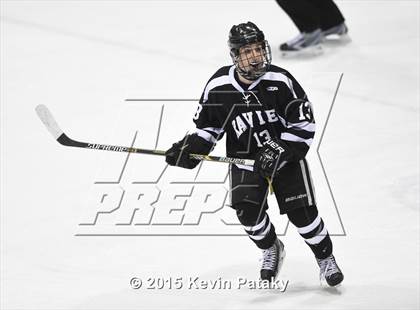 Thumbnail 1 in Xavier vs. Darien (CIAC D1 Semiinal) photogallery.