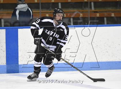 Thumbnail 2 in Xavier vs. Darien (CIAC D1 Semiinal) photogallery.