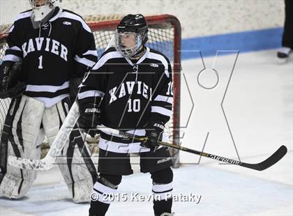 Thumbnail 1 in Xavier vs. Darien (CIAC D1 Semiinal) photogallery.