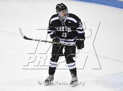 Thumbnail 3 in Xavier vs. Darien (CIAC D1 Semiinal) photogallery.