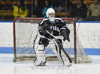Thumbnail 2 in Xavier vs. Darien (CIAC D1 Semiinal) photogallery.