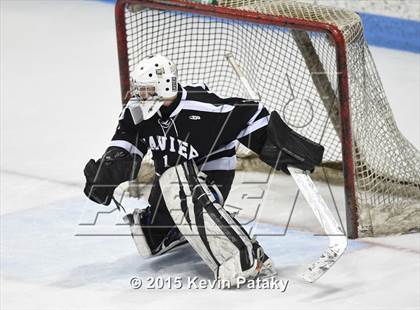 Thumbnail 3 in Xavier vs. Darien (CIAC D1 Semiinal) photogallery.