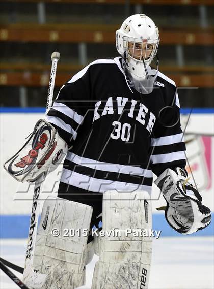Thumbnail 3 in Xavier vs. Darien (CIAC D1 Semiinal) photogallery.