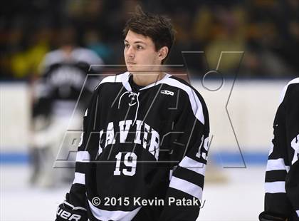 Thumbnail 2 in Xavier vs. Darien (CIAC D1 Semiinal) photogallery.