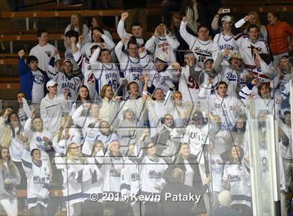 Thumbnail 1 in Xavier vs. Darien (CIAC D1 Semiinal) photogallery.