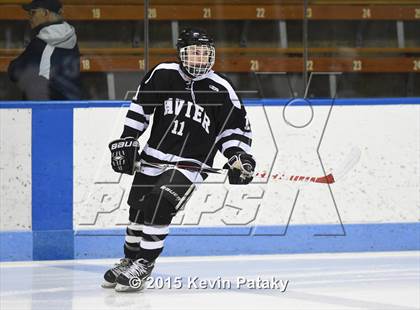 Thumbnail 1 in Xavier vs. Darien (CIAC D1 Semiinal) photogallery.