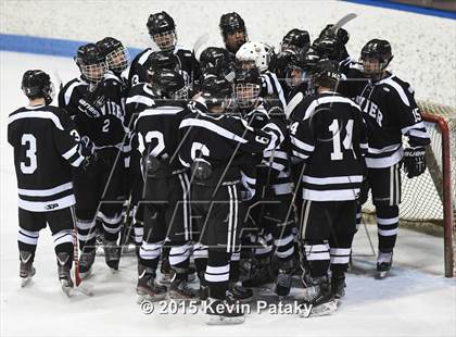 Thumbnail 2 in Xavier vs. Darien (CIAC D1 Semiinal) photogallery.