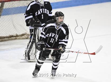 Thumbnail 2 in Xavier vs. Darien (CIAC D1 Semiinal) photogallery.