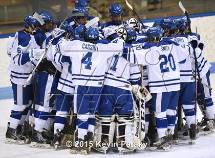Thumbnail 1 in Xavier vs. Darien (CIAC D1 Semiinal) photogallery.