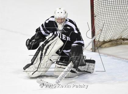 Thumbnail 2 in Xavier vs. Darien (CIAC D1 Semiinal) photogallery.