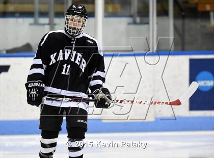 Thumbnail 3 in Xavier vs. Darien (CIAC D1 Semiinal) photogallery.
