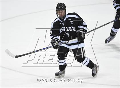 Thumbnail 2 in Xavier vs. Darien (CIAC D1 Semiinal) photogallery.