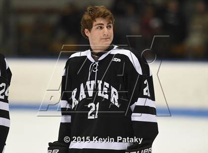 Thumbnail 1 in Xavier vs. Darien (CIAC D1 Semiinal) photogallery.
