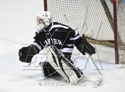 Thumbnail 1 in Xavier vs. Darien (CIAC D1 Semiinal) photogallery.
