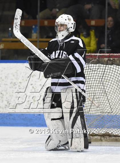 Thumbnail 1 in Xavier vs. Darien (CIAC D1 Semiinal) photogallery.