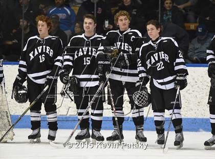 Thumbnail 1 in Xavier vs. Darien (CIAC D1 Semiinal) photogallery.