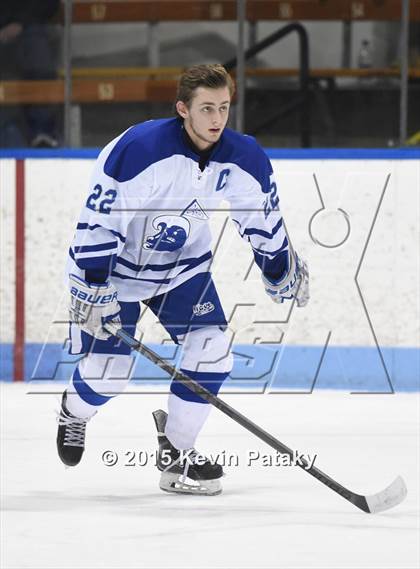 Thumbnail 1 in Xavier vs. Darien (CIAC D1 Semiinal) photogallery.