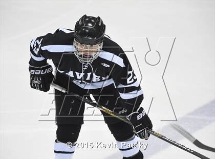 Thumbnail 1 in Xavier vs. Darien (CIAC D1 Semiinal) photogallery.