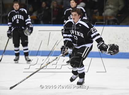 Thumbnail 2 in Xavier vs. Darien (CIAC D1 Semiinal) photogallery.