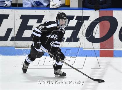 Thumbnail 1 in Xavier vs. Darien (CIAC D1 Semiinal) photogallery.