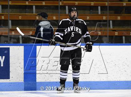 Thumbnail 2 in Xavier vs. Darien (CIAC D1 Semiinal) photogallery.