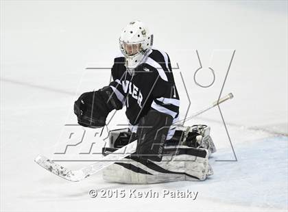 Thumbnail 1 in Xavier vs. Darien (CIAC D1 Semiinal) photogallery.