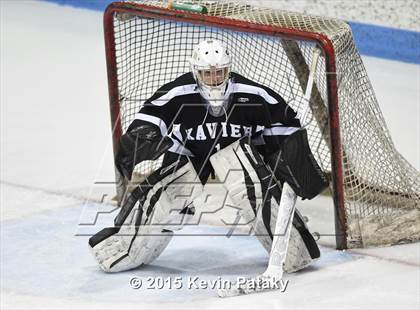 Thumbnail 3 in Xavier vs. Darien (CIAC D1 Semiinal) photogallery.