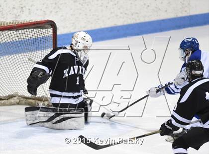 Thumbnail 1 in Xavier vs. Darien (CIAC D1 Semiinal) photogallery.
