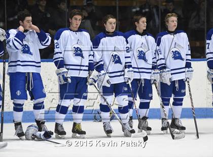 Thumbnail 1 in Xavier vs. Darien (CIAC D1 Semiinal) photogallery.
