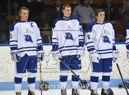 Thumbnail 1 in Xavier vs. Darien (CIAC D1 Semiinal) photogallery.