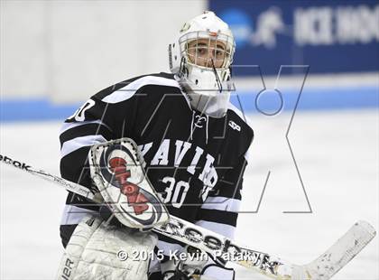 Thumbnail 2 in Xavier vs. Darien (CIAC D1 Semiinal) photogallery.