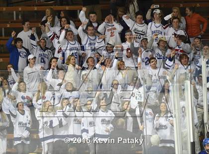 Thumbnail 2 in Xavier vs. Darien (CIAC D1 Semiinal) photogallery.