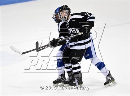 Thumbnail 1 in Xavier vs. Darien (CIAC D1 Semiinal) photogallery.