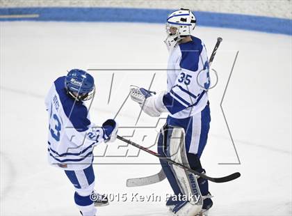 Thumbnail 1 in Xavier vs. Darien (CIAC D1 Semiinal) photogallery.