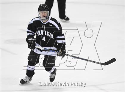 Thumbnail 3 in Xavier vs. Darien (CIAC D1 Semiinal) photogallery.